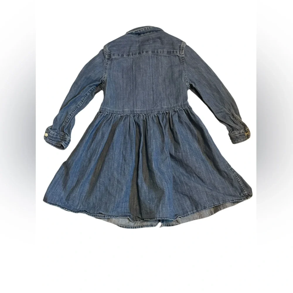 Ralph Lauren Toddler Denim Shirt Dress 24 Months